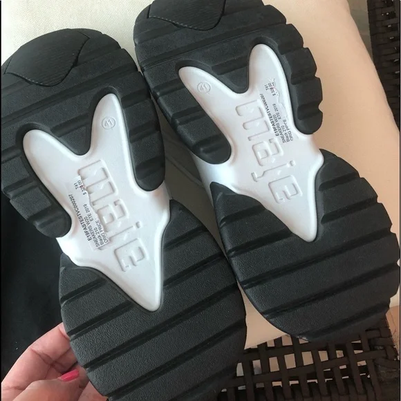 Maje Houndstooth Sneakers Size 41 - Picture 14 of 16